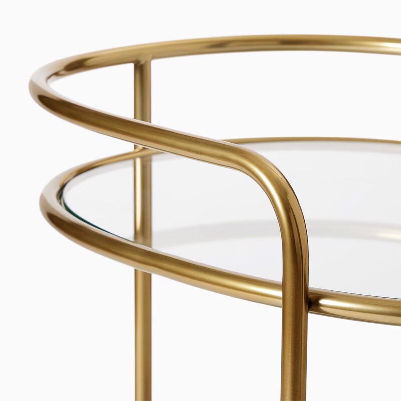 West Elm Albee Bar Cart image number 1